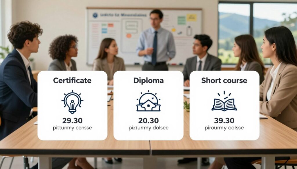 comparing course duration and structure