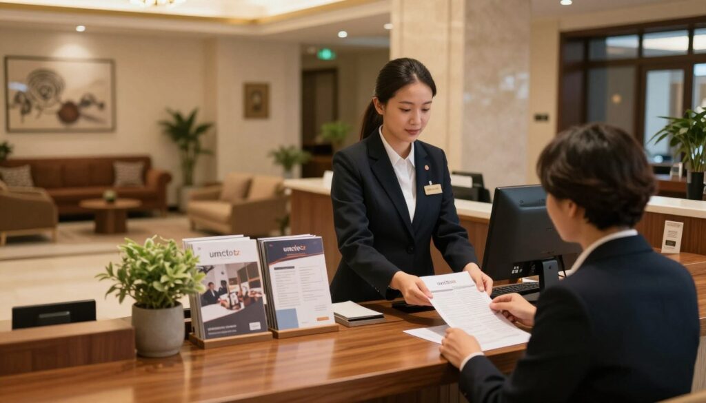 front desk procedures